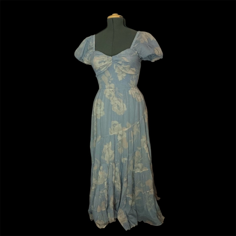 Free People Blue Floral Dress - Picture 2 of 5